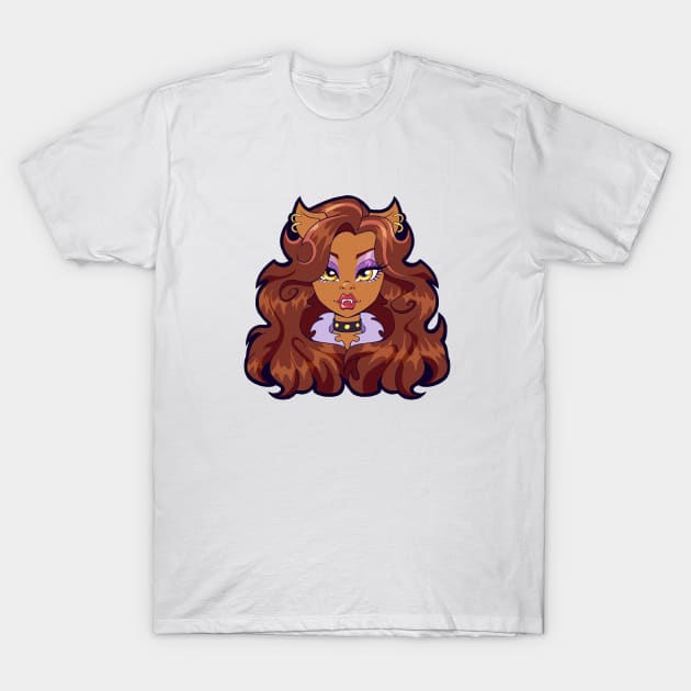 Monster High Clawdeen G1 T-Shirt by Bratzoid